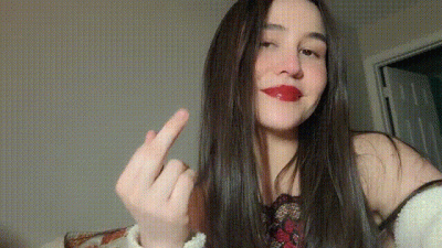 Me Flicking You Off
