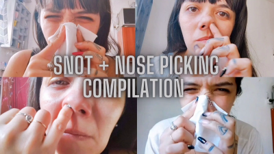 Snot + Picking Nose Compilation