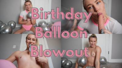 Birthday Balloon Blowout