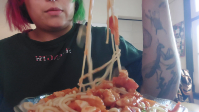 Eating Pasta