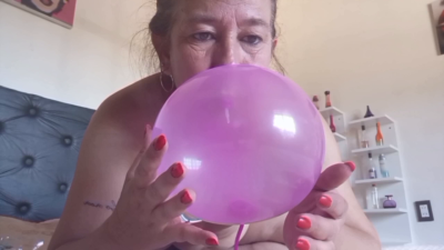 Inflate And Play With My Silicone Ball
