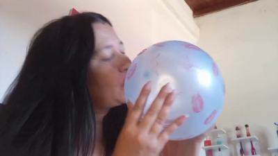 Inflate The Balloon And Fill It With Kisses Before It Pops