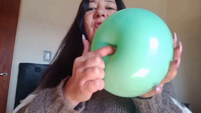 Inflate And Press My Nail Into The Balloon