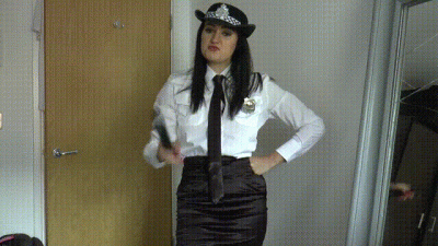 Policewoman CFNM