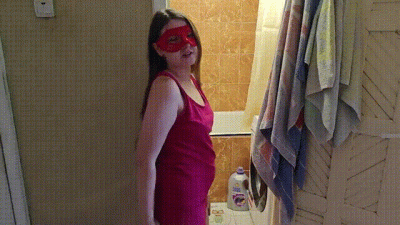 Pee 3 Times In The Shower Slowmo Pulling Panties Hairy