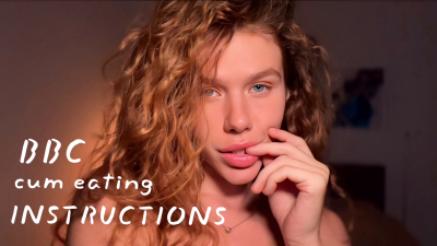 BBC Cum Eating Instruction