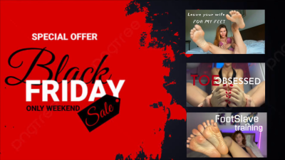 Black Friday. Feet Edition