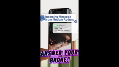 Madam Ayanna Presents: Ass Annihilation JOI