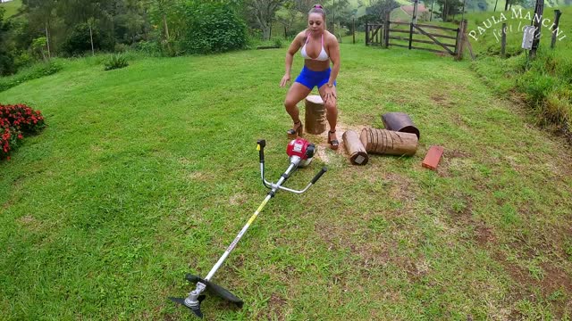 Horny In The Garden-Revving- Power Tool*