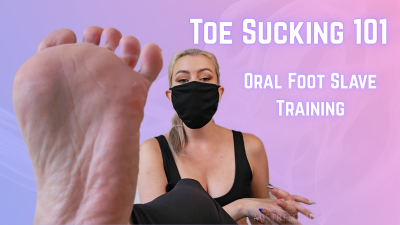 Toe Sucking 101: Oral Foot Slave Training