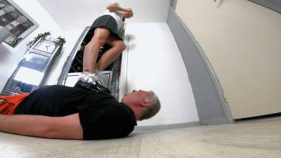 Trampling Schoolgirl 2 Floor Cam
