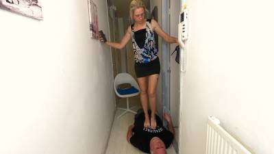 Danielle Trampling Bare Foot & Heels 13