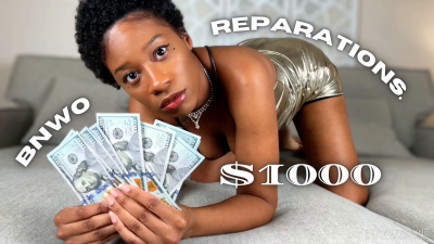 $1000 Reparations. Bnwo, Findom