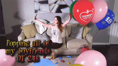Popping All Of My Boyfriends Qt 24S