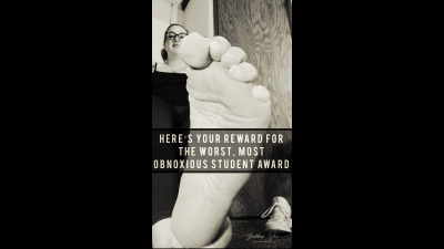 College Professor Gets Revenge Against Obnoxious Student After Graduation With Foot Worship