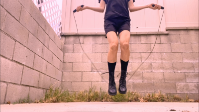 Combat Boots Jump Rope