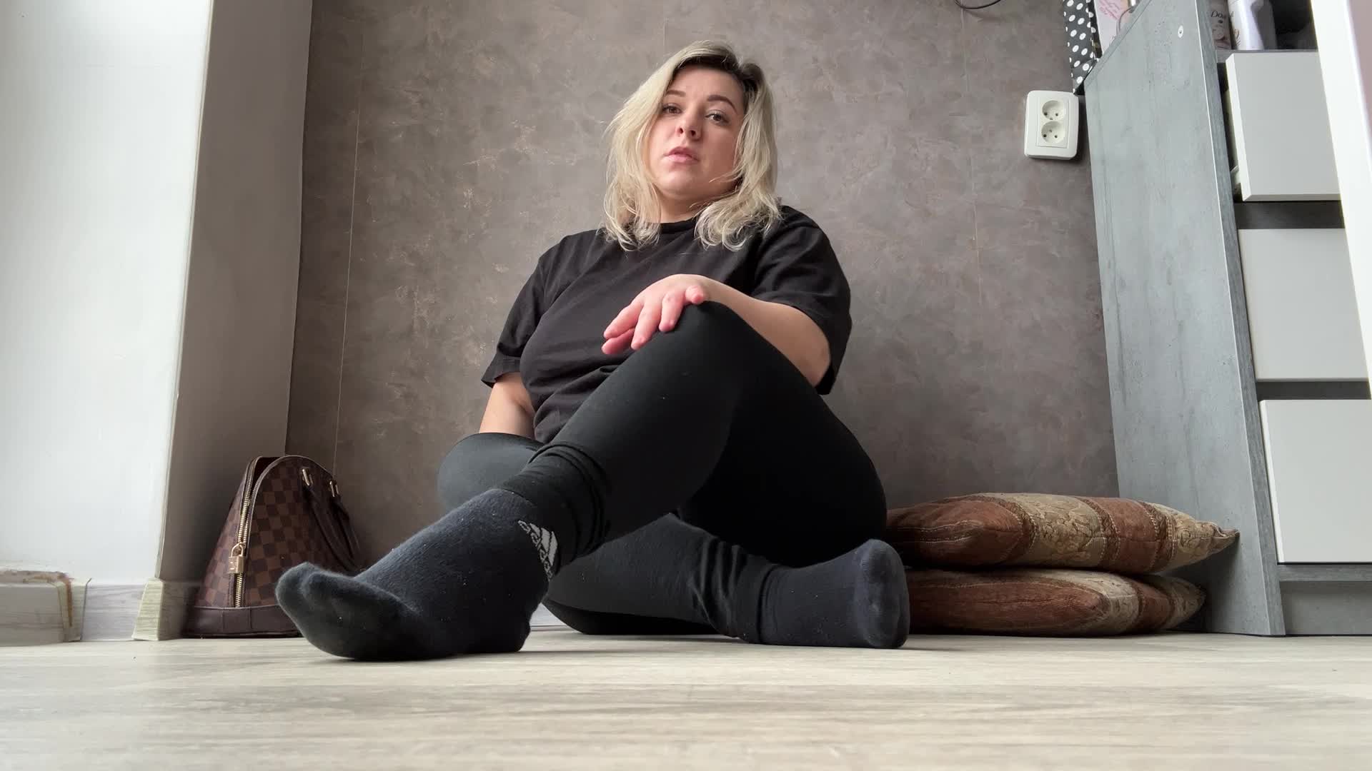 Sniff My Sweaty Feet!