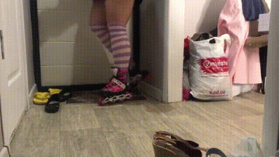 Sweaty Feet After Roller Skating!