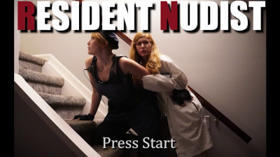 Resident Nudist- An Enf Resident Evil Parody Featuring Izzie Robbins And Elle Mckenzie Stripped To Their Lilo & Stitch Panties!