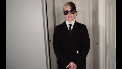 Embarrassed Men In Black vs The Kinky Clownians Exposing Agent Skunk In Heartprint Panties!