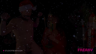Cbt Christmas! Mistress Stellina Obscura Uses Nutcracker To Torment Bdsm Slave With Chastity, Bondage & Anal Pegging (1080P)
