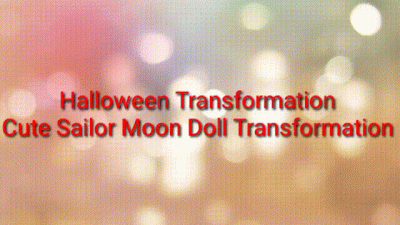 Halloween Transformation: Cute Sailor Moon Doll Transformation