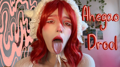 Egirl Shows Ahegao And Drools