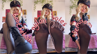 Lick My Boots And Nylon Feet