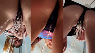 Girls Turn You Into A Human Urinal At A Party POV Pissing