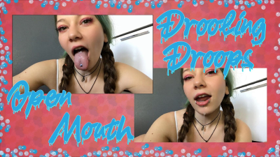 Open Mouth And Dripping Drool