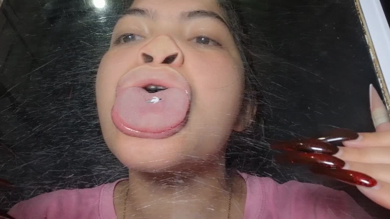 Little Man Is Crushed Against The Glass