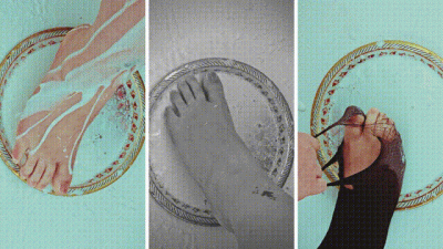 A Land Of Milk And Honey: Messy Foot Worship & Sploshing With Saint Marks