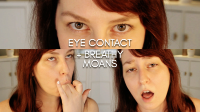 Eye Contact + Breathy Moaning Orgasm/ Beautiful Agony