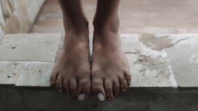 Cleaning My Feet