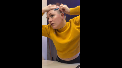 Undercut Shave With Single Blade And Foil Shaver