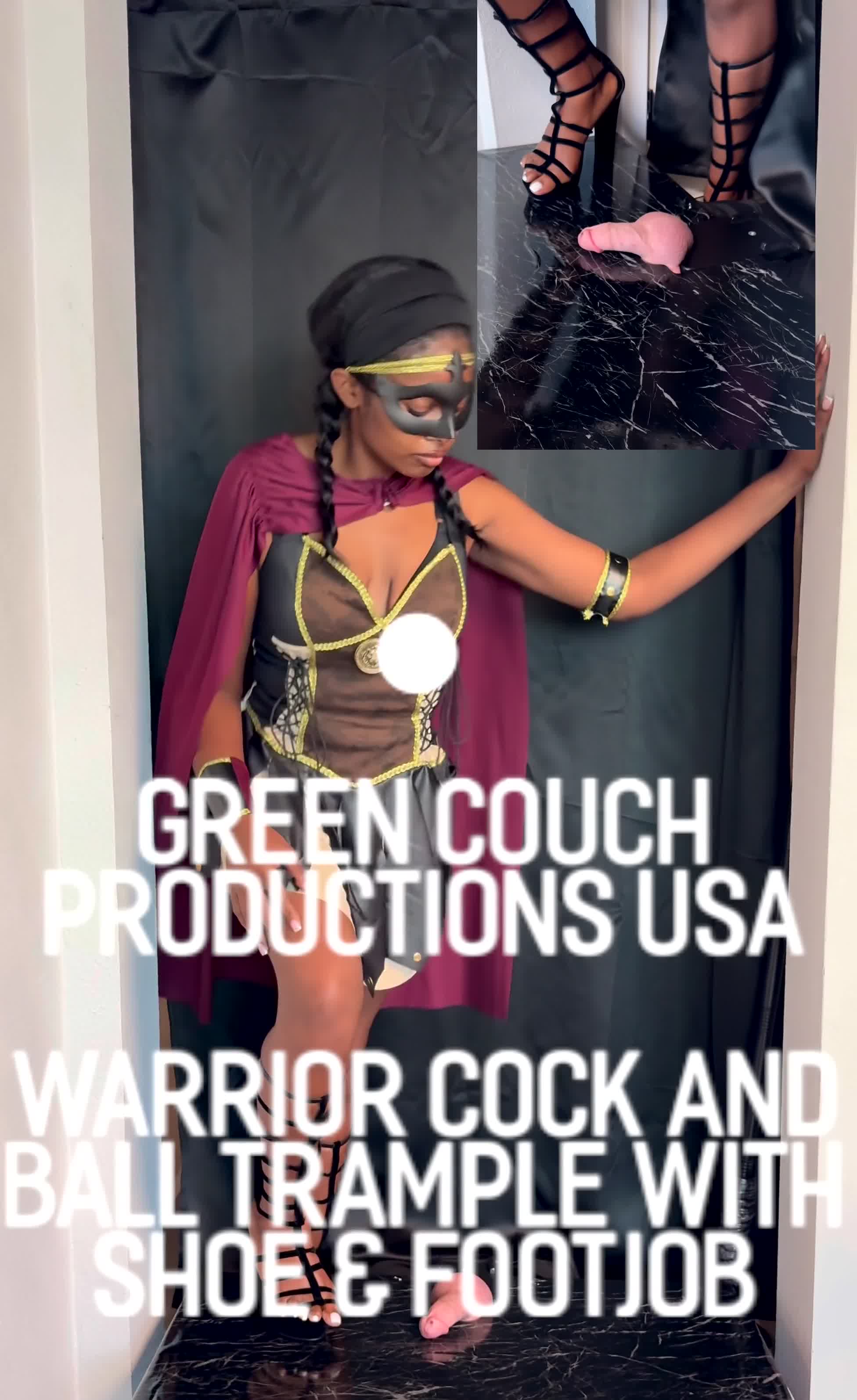 Gladiator Warrior Destroys Your Cock And Balls Trample