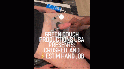 Crushed Balls & Cock Tip Electrocution With Handjob