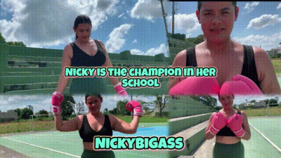 Nicky Proves To Be The Champion At Her School