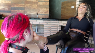 Lolah Vibe And Evelyn- Two Goddesses And Their Submissive Slut!