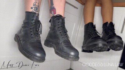 Dr Martens Boots Clean & Trample