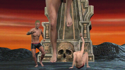 The Halloween Giantess Witch's Revenge Part 2 Trampling Session