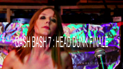 Gash Bash 7 Star Nip Slips, 36F Big Tits Out + Head Dunks In Sink