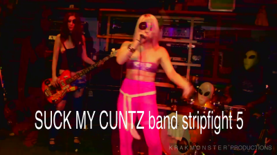 Suck My Cuntz The Cuntz Band Breakup Stripfight 5