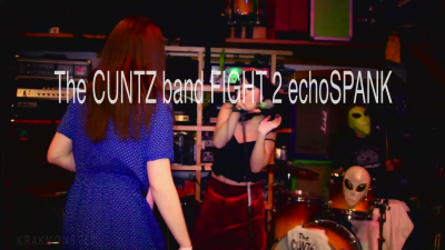 The Cuntz 2 Band Stripfite Double Dress Stuck Spank Echo