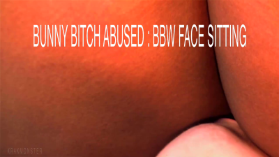 Bunnybitch Abused, Tied, Canned + Buckteeth Balloon Biting + BBW Face Sitting