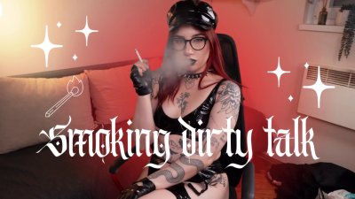 Smoking Dirty Talk. Matches