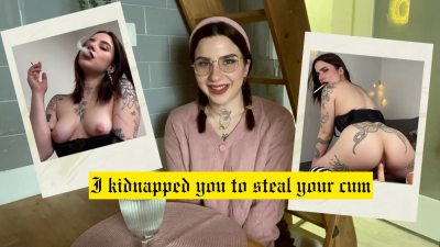 Smoking Goth Girl Makes You Impregnate Her