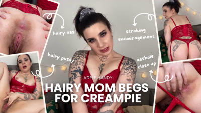 Eat Your Step-Mom's Ass And Cum In Her Hairy Pussy