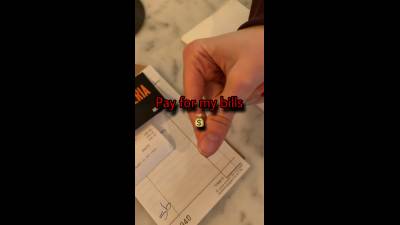 Cover My Bill At Restaurant