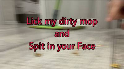 You Didn't Wash The Floor? Now You'll Eat From It Like Human Trash